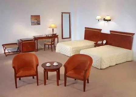 Used Furniture Buyers used chairs and beds in a hotel room for buyers