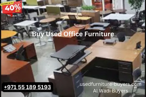 Used Furniture Buyers used office furniture for sale store in Dubai with 40% discount