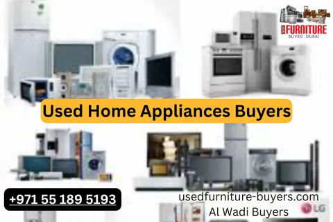 Used Furniture Buyers used home appliances on buy and sale in a store