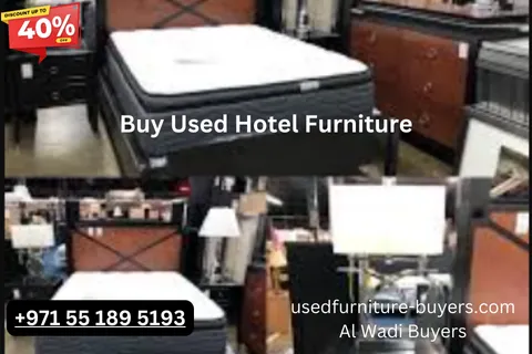 Used Furniture Buyers used hotel furniture bed in a store for sale